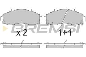 BREMSI BP2901 - B. PADS KIA