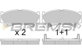 BREMSI BP2913 - B. PADS SUZUKI