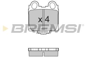 BREMSI BP2962 - B. PADS LEXUS