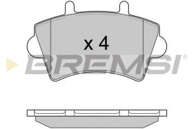 BREMSI BP2975 - B. PADS RENAULT, NISSAN, OPEL