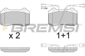 BREMSI BP2979 - B. PADS LANCIA, CHRYSLER