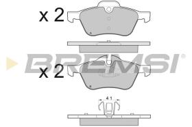 BREMSI BP2995 - B. PADS MINI