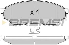 BREMSI BP3036 - B. PADS MITSUBISHI