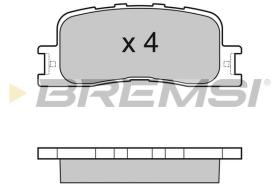 BREMSI BP3060 - B. PADS TOYOTA