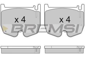 BREMSI BP3163 - B. PADS MERCEDES-BENZ