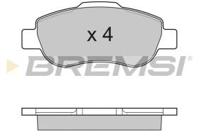 BREMSI BP3178 - B. PADS FIAT