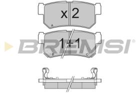 BREMSI BP3203 - B. PADS SSANGYONG, DAEWOO