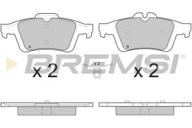 BREMSI BP3217 - B. PADS FORD, RENAULT, OPEL, CITROEN