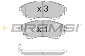 BREMSI BP3232 - B. PADS FORD, MAZDA