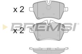 BREMSI BP3247 - B. PADS MINI