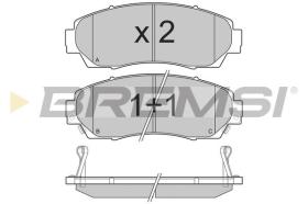 BREMSI BP3258 - B. PADS HONDA