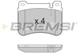 BREMSI BP3265 - B. PADS MERCEDES-BENZ