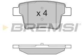 BREMSI BP3266 - B. PADS FORD, JAGUAR