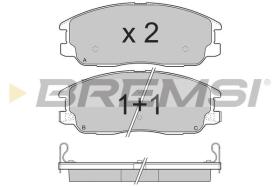 BREMSI BP3268 - B. PADS HYUNDAI, KIA