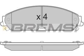 BREMSI BP3277 - B. PADS LANCIA, DODGE, CHRYSLER