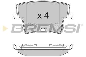 BREMSI BP3278 - B. PADS LANCIA, DODGE, CHRYSLER