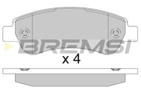 BREMSI BP3286TR - B. PADS FIAT, PEUGEOT, CITROEN