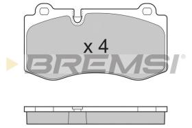 BREMSI BP3362 - B. PADS MERCEDES-BENZ