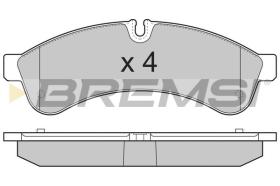 BREMSI BP3365 - B. PADS IVECO