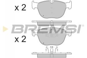 BREMSI BP3371 - B. PADS BMW