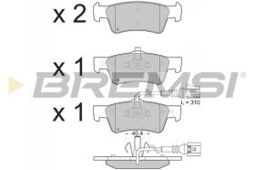 BREMSI BP3372 - B. PADS VW