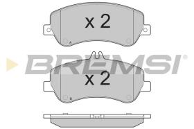 BREMSI BP3385 - B. PADS MERCEDES-BENZ