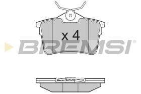 BREMSI BP3386 - B. PADS BMW, PEUGEOT, CITROEN