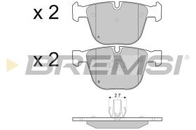 BREMSI BP3410 - B. PADS BMW