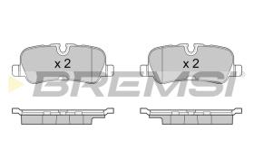 BREMSI BP3417 - B. PADS MERCEDES-BENZ, LAND ROVER