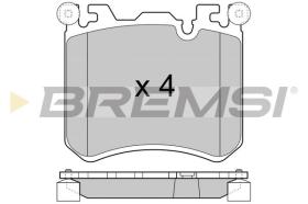 BREMSI BP3419 - B. PADS BMW, ROLLS-ROYCE