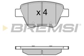 BREMSI BP3429 - B. PADS VW, AUDI, SEAT, SKODA