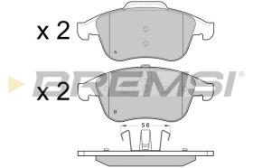 BREMSI BP3431 - B. PADS RENAULT