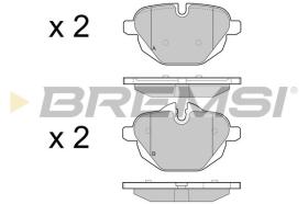 BREMSI BP3449 - B. PADS BMW