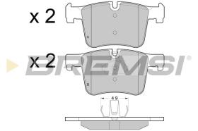 BREMSI BP3453 - B. PADS BMW, MBK MOTORCYCLES