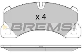 BREMSI BP3457 - B. PADS VW, PORSCHE