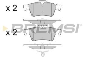 BREMSI BP3465 - B. PADS PEUGEOT