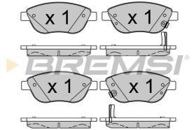 BREMSI BP3523 - B. PADS FIAT