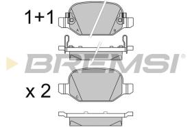 BREMSI BP3524 - B. PADS FIAT