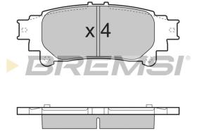 BREMSI BP3534 - B. PADS TOYOTA, LEXUS