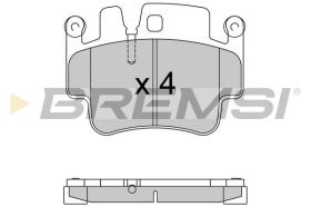 BREMSI BP3573 - B. PADS PORSCHE