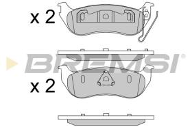 BREMSI BP3576 - B. PADS JEEP