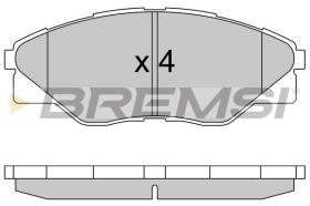 BREMSI BP3586 - B. PADS TOYOTA