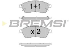 BREMSI BP3595 - B. PADS CADILLAC