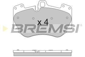 BREMSI BP3611 - B. PADS VW, AUDI