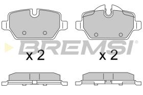 BREMSI BP3616 - B. PADS MINI