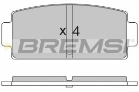 BREMSI BP3620 - B. PADS LIGIER