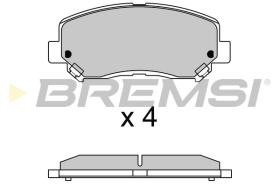 BREMSI BP3635 - B. PADS JEEP