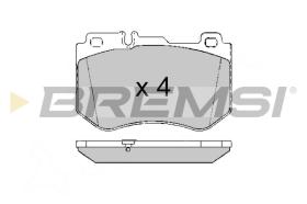 BREMSI BP3636 - B. PADS MERCEDES-BENZ