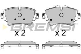 BREMSI BP3639 - B. PADS BMW, MINI