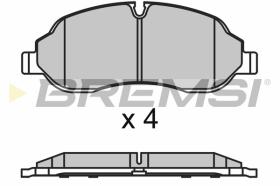 BREMSI BP3651 - B. PADS FORD